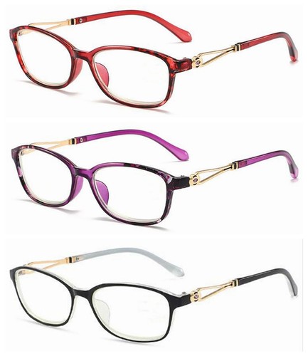 Women retro oval - oval, red