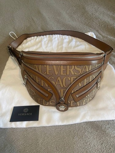 Versace allover repeat belt - repeat,