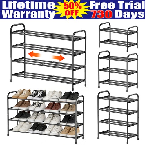 Metal shoe rack stand - metal,