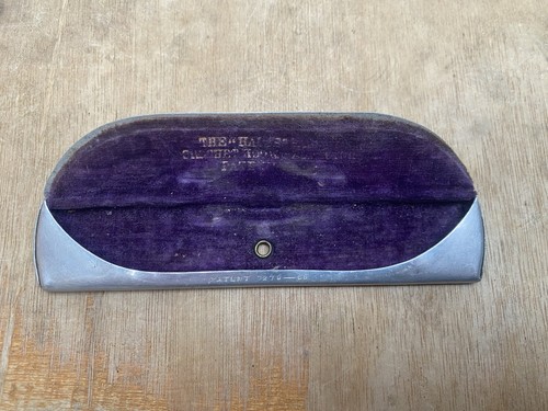 Vintage glass spectacles case - vintage,