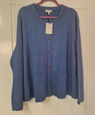 Cardigan, Size 24/26, Cobalt