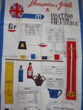 Vintage Lamont Linen Tea Towel