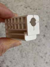 Cuggl / BabyStart  Stair Gate Spare Parts Top Bung / Plug White