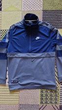 Nike Air Half Zip Track Jacket Blue Grey Youth XL