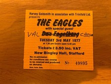 Eagles  Ticket 1977