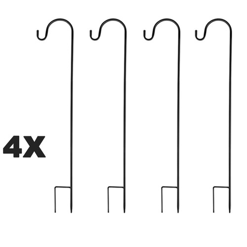 Shepherd crook hooks - 4x,