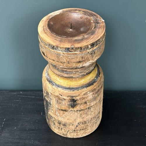 Vintage swedish wooden pillar - swedish,