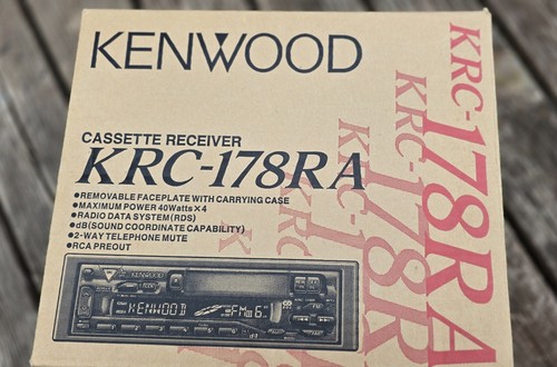 Vintage kenwood krc 178ra - kenwood, krc-178ra