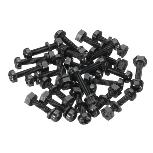 M3x15mm black nylon - m3x15mm,