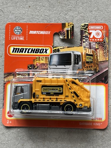 Matchbox garbage king - king, truck