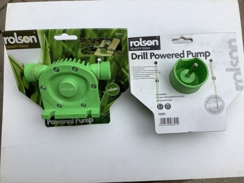 Rolson drill powered pump - drill,