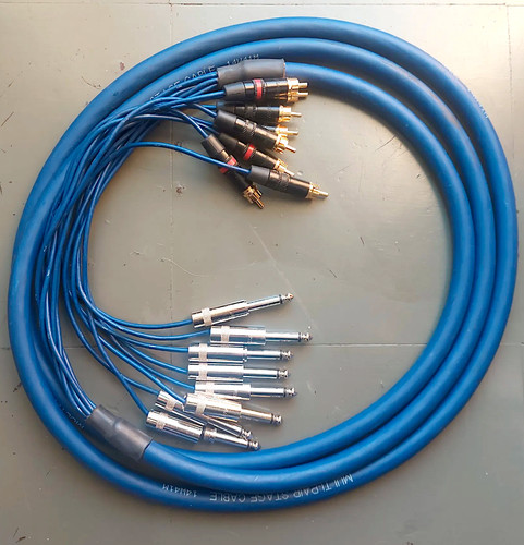 Way audio jack to - 4-way, (1/4")