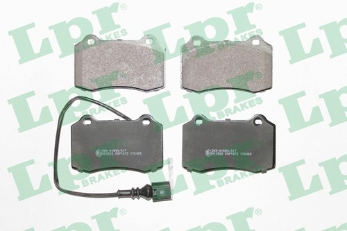 Front brake pad set - set,