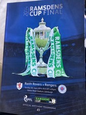 * RANGERS v RAITH ROVERS -