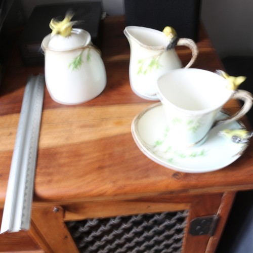 Vintage graff porcelain bird - vintage,