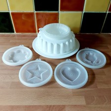 Vintage Tupperware White Jelly
