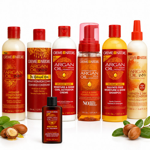 Creme nature argan oil hair - creme,