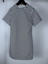 Zara Black Checkerboard Dress