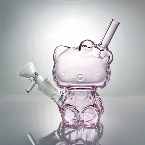 Mini pink kitty glass - 4.5'',