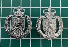 Bermuda Police Collar Badges BB-348
