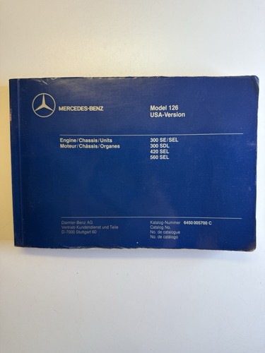 Original mercedes w126 engine - original,