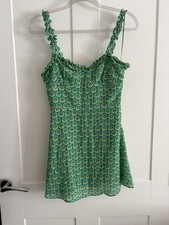 Zara Floral Dress Mini Ruffle