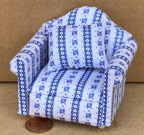 Dolls house arm - dolls, chair