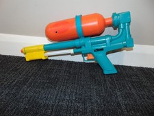 Larami Super Soaker 50 Classic Series Water Pistol Toy - 1990 Vintage - Working
