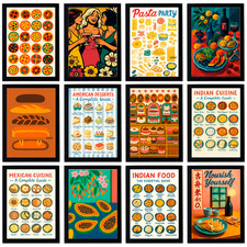 Food Vinyl Fridge Magnets – Cute Kawaii Home Decor with Delicious Snacks