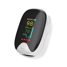 New Blood Glucose Monitor Led Display Fingertip Oximeter for Adults Seniors UK