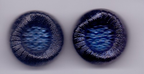 Vintage glass buttons - glass,