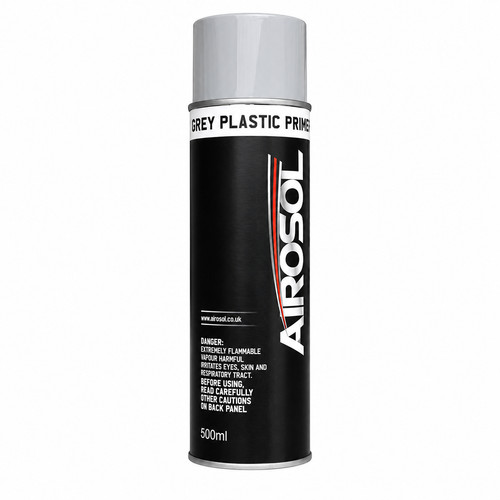 Grey plastic primer aerosol - grey,