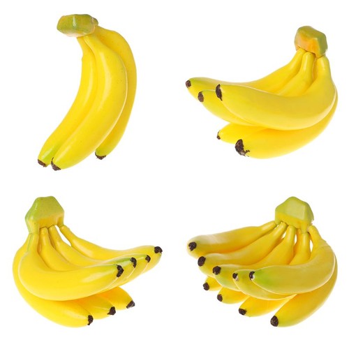 Realistic artificial banana - artificial,