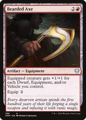 Bearded axe reg - axe, uncommon