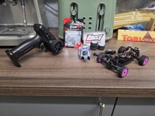 Losi 1/24 Micro-B. Injora Adjustable Link Kit And Wheels.  Upgraded Thumb Screws