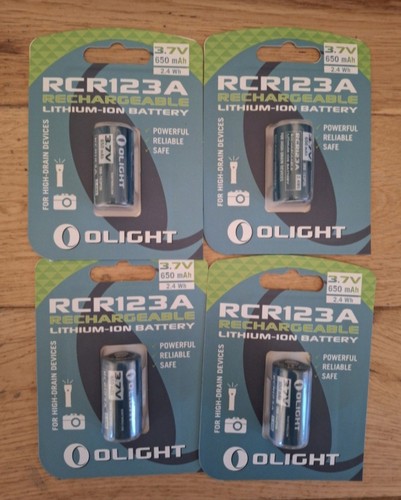 Olight rcr123a rechargeable - olight,