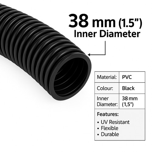 38mm corrugated pond hose - corrugated,