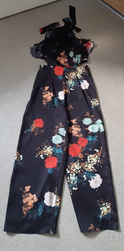Zara floral print wide legged - zara,