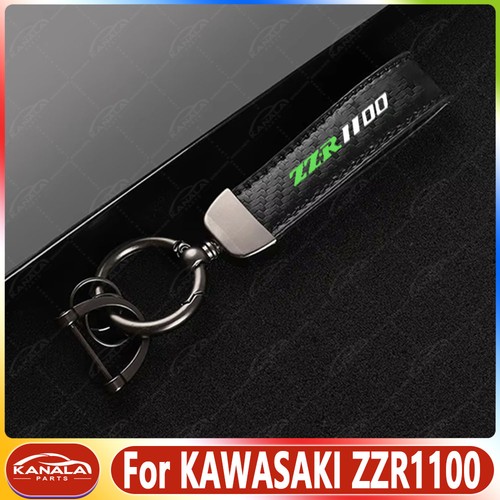 Motorcycle keychain leather