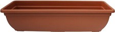 Plastic planters rectangle - plastic,