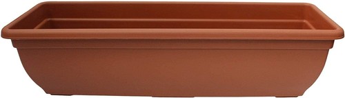 Plastic planters rectangle - plastic,