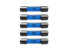 20mm Glass Fuses 1-10 Amp Pack