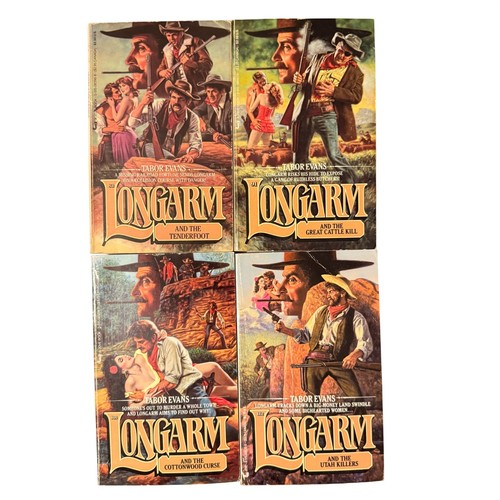 Longarm western paperback lot - longarm,