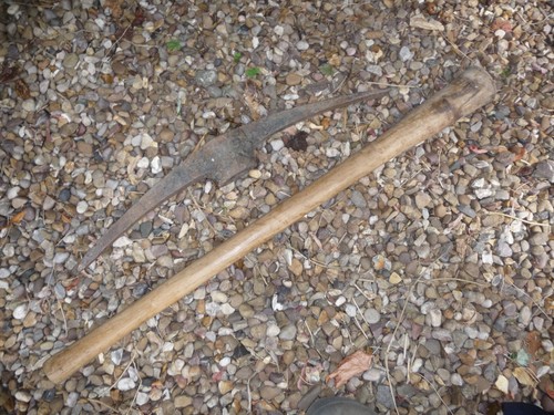 Pickaxe 90cm long steel - pickaxe, ash