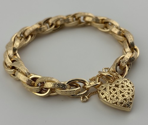 9ct yellow gold - yellow, chunky