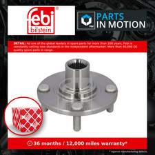 2x Wheel Hubs Front 03991 Febi