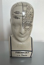 Phrenology Head 9" L.N Fowler