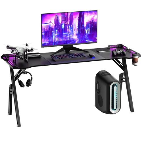 Gaming desk with led - gaming,