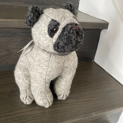 Dora designs doorstop wool - designs, pug