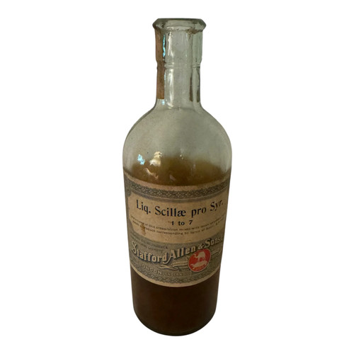 Vintage pharmacy bottle - vintage, —